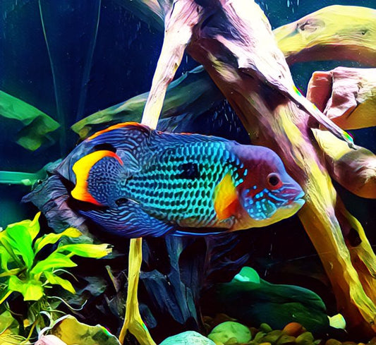 Green Terror South American Cichlid