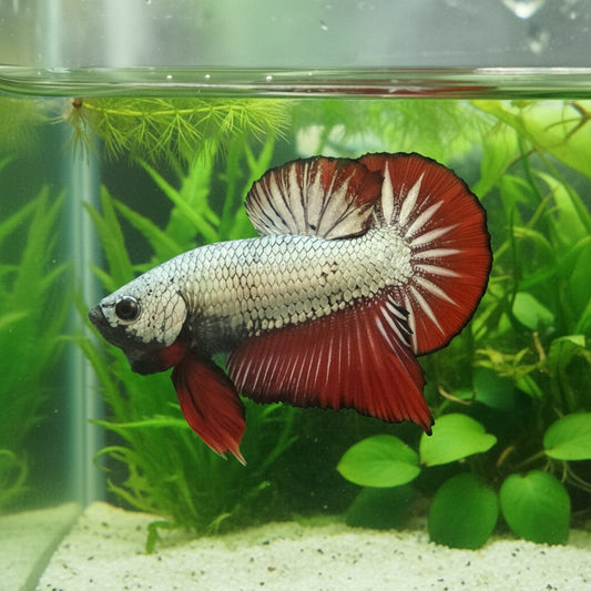 red dragon male betta plakat