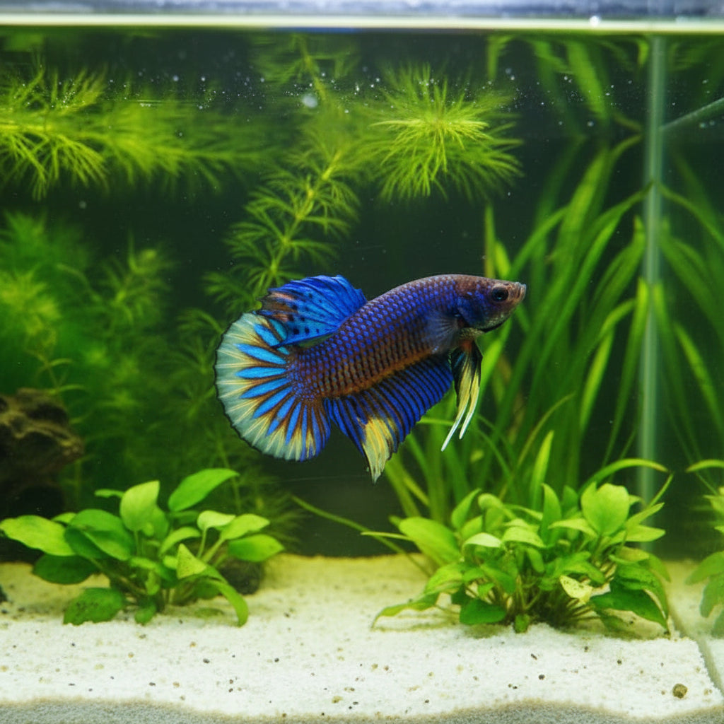 Blue Imbellis Yellow Tail Wild Male Betta (pack of 5)