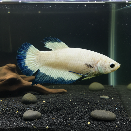 blue rim plakat female betta