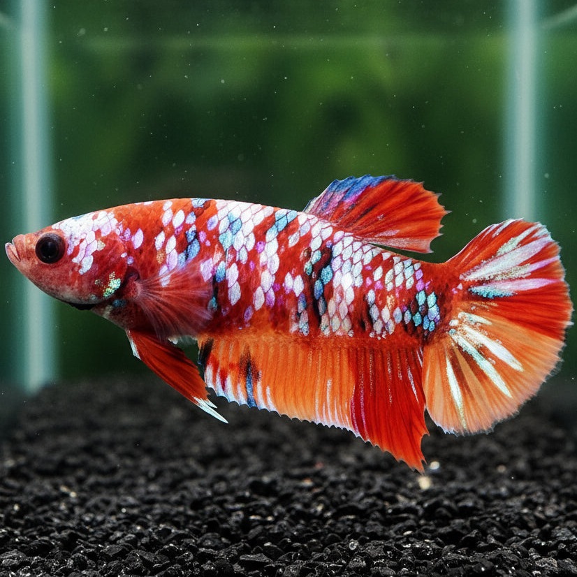 candy koi female betta plakat