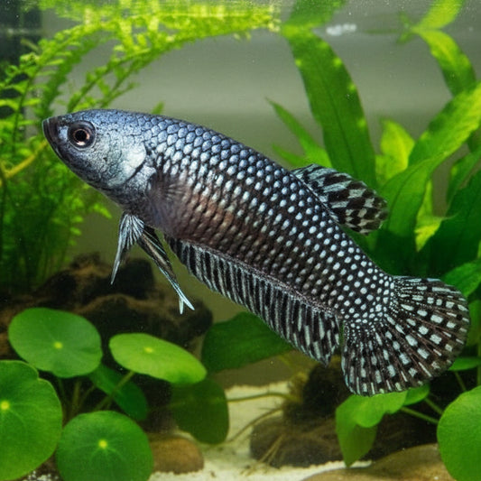 gray alien wild female betta