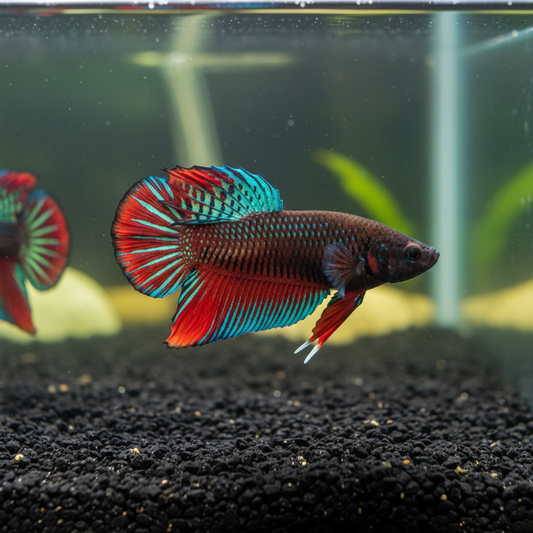 green original splendens male wild betta