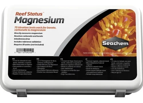 Reef Status: Magnesium Carbonate & Borate