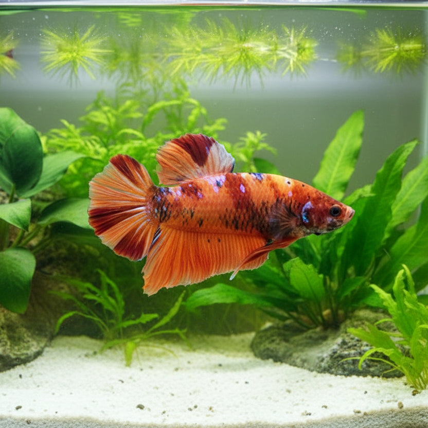 nemo koi giant female betta